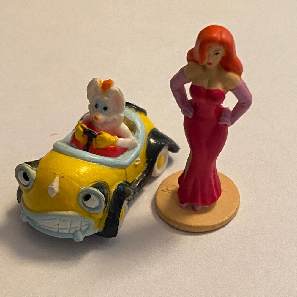Set of 2 Disney Who Framed Roger Rabbit?Figures